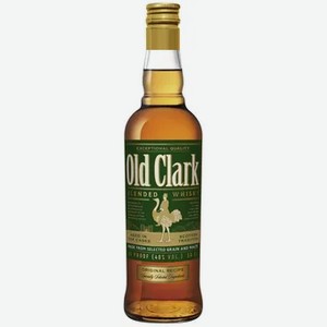 Виски купажированный Олд Кларк 0,5л