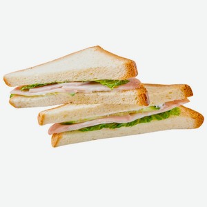 Сэндвич С Колбасой Копченой 180г Яров Кус