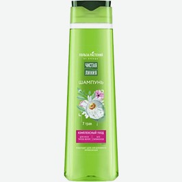 Шампунь Чистая Линия, Комплексный Уход, Укрепление И Объём, 385 Мл