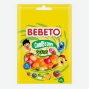Мармелад жев. Bebeto Cool Beans Sours 60г