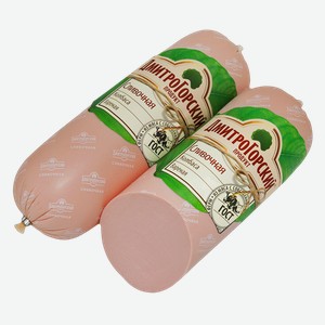 Колбаса СЛИВОЧНАЯ, вареная (Дмитрогорский продукт СЗ), 100г