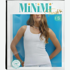 Майка женская MINIMI размеры в ассортименте, nero, кашкорсе, Арт. BMi_F 1321_01CE