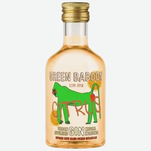 Джин Green Baboon Citrus 0,25 л