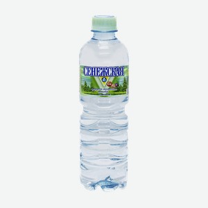 Вода питьевая СЕНЕЖСКАЯ, Минеральная негазированная, 500мл