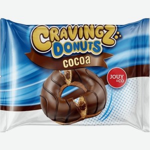 Донат Jouy&Co в глазури с начинкой с какао пряничный 35г