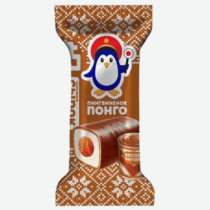 Сырок творожный Пингвиненок Понго вареная сгущенка в шоколадной глазури, 40 г