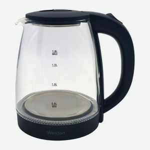 Стеклянный чайник 40213422-2 1500Вт Wellfort 1.8л 875 г