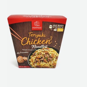 Лапша с Курицей Терияки Asiatique, 280г