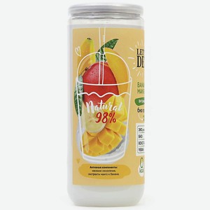 BODY BOOM Гель для душа био витаминный Banana & Mango Milkshake, 330 мл