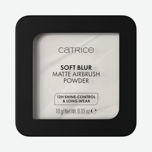 Пудра для лица матирующая Catrice Soft Blur Matte Airbrush Powder 001N 10г