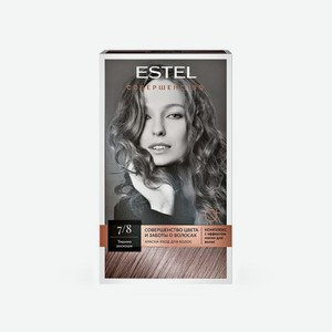 Краска - уход для волос Estel Совершенство 7/8 Русый жемчужный