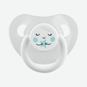 LUBBY Пустышка латексная со скошенным соском just lubby, с рождения, 1 шт.