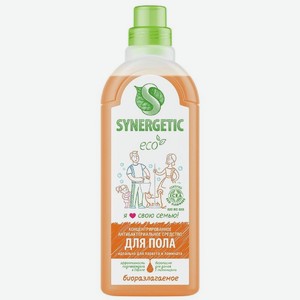 Средство для мытья пола Synergetic, 1л, 1 л