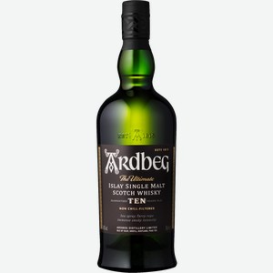 Виски ARDBEG Ардбег Шотландский односолодовый 10 лет, 46%, п/у, 0.7л