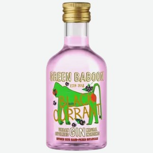 Джин Green Baboon Blackcurrant 0,25 л