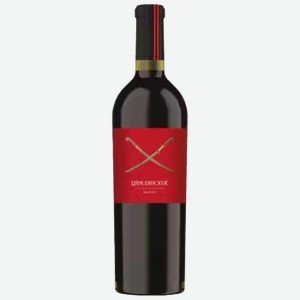 Вино Цимлянское Мерло красное сухое 0,75 л