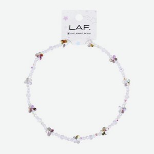 Чокер LAF кристалл с бабочками 20 г