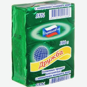 Плавленый продукт Дружба 50% 100г 100 г