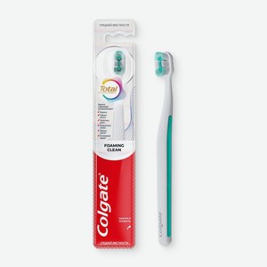 Зубная щётка Colgate Total пенная чистка средняя