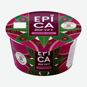 Йогурт зимний пунш Epica 4.8% 130г 130 г