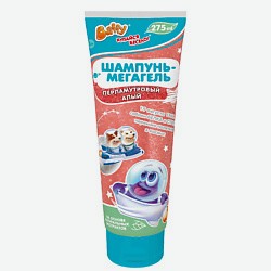 Шампунь-мегагель детский перламутровый алый