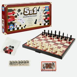 Игра настольная 5в1