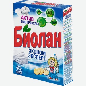 Стиральный порошок Биолан Актив Эконом эксперт 350г 350 г
