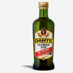 Масло оливковое Olio Dante Extra Virgin нерафинированное Италия, 500 мл