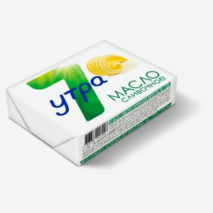 Масло сливочное «7 утра» 52% БЗМЖ, 180 г