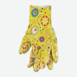 Перчатки садовые нейлоновые цветные 40 г