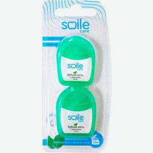 Нить для ухода за зубами Smile Care Е218-2 с ментолом 2шт 10 г