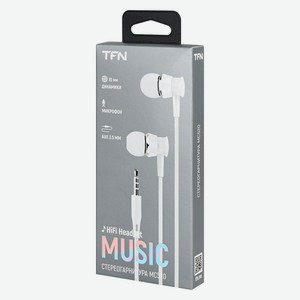 TFN Гарнитура-аудио MC520 black, Белый