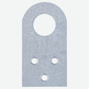 Проушина «СибрТех» прямая цинк 2 мм, 70х30 мм