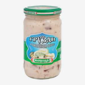 Грузди Экопродукт в сметанном соусе 340г 340 г