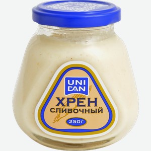 Хрен Uni Dan Сливочный 250г 250 г