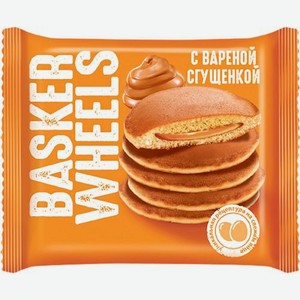 Пирожное Pancake с вареной сгущенкой Basker-Wheels 36г 36 г