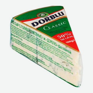Сыр с голубой плесенью Dorblu 50% 100г 100 г