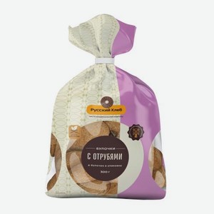 Булочки с отрубями Русский хлеб 6шт 300г 300 г