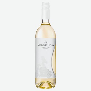 Вино Meravigliosa Trebbiano белое полусладкое Беларусь, 0,75 л