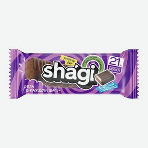 Батончик протеиновый со вкусом шоколада без сахара Shagi 40г 40 г