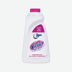 VANISH Пятновыводитель для белья OXI ACTION Кристальная белизна, 1000 мл