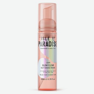ISLE OF PARADISE Мусс для автозагара Glow Clear Self-Tanning, Light