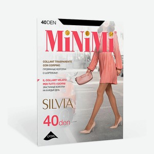 MINIMI Колготки женские SILVIA 40 den (Nero) р-р 2, Nero