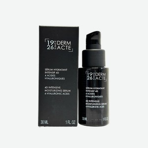 ACADEMIE Интенсивно увлажняющая сыворотка для лица Academie Derm Acte Serum Hydratant 4D, 30 мл