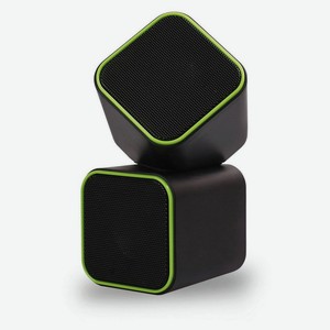 Колонки SmartBuy Cute 2.0 черно-зеленые