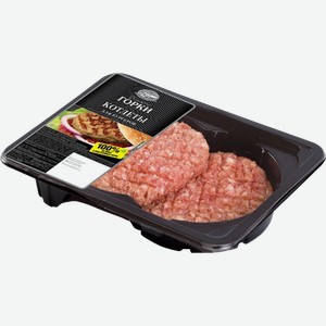 Котлеты Ближние Горки для бургера из свинины охлажденные 200г 200 г