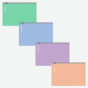 Zip-пакет ErichKrause Matt Pastel Bloom пластиковый C6 непрозрачный, 1 шт в ассортименте