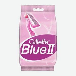 Бритва Gillette Blue II одноразовая женская 4шт+1шт подарок 50 г