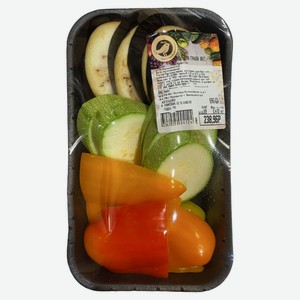 Овощи АШАН для гриля, вес цена за 100 г