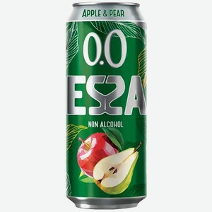 Напиток безалкогольный Essa Яблоко-груша 0,45л
